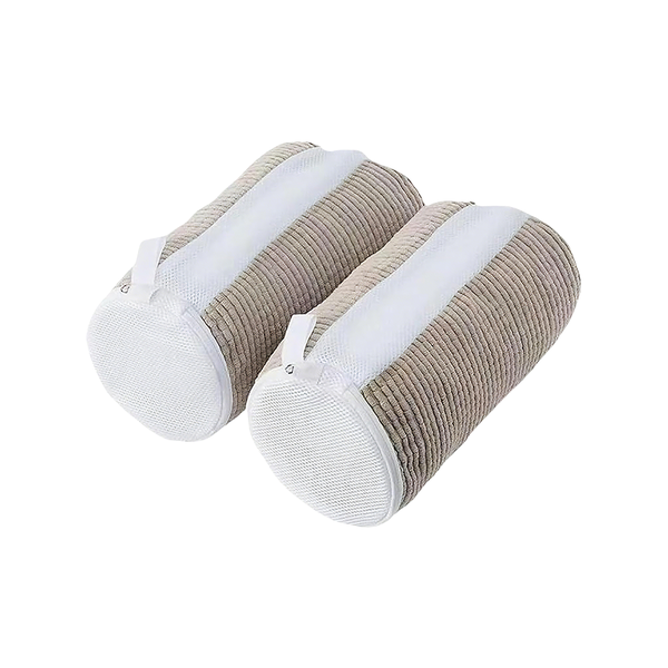 Shoe Laundry Bags (2-Pack) - 10000+ Fibers&amp; Invisible Zipper
