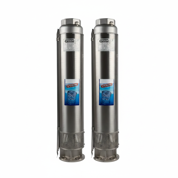 Speroni Submersible Pump 100mm 0.37kW for Water Transfer - 2 Pack
