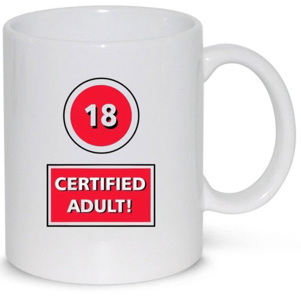 Certified adult! v5 Mug