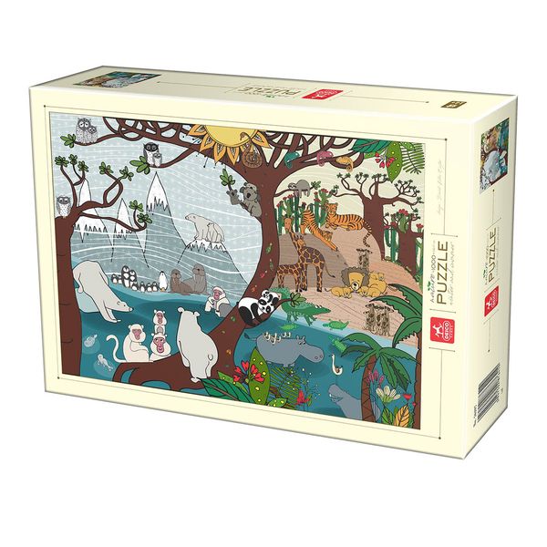 Nature: Summer &amp; Winter - 1000 Piece Adult Jigsaw Puzzle