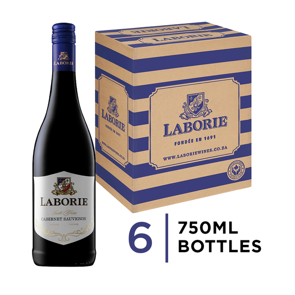 Laborie Cabernet Sauvignon Wine 6 x 750ml