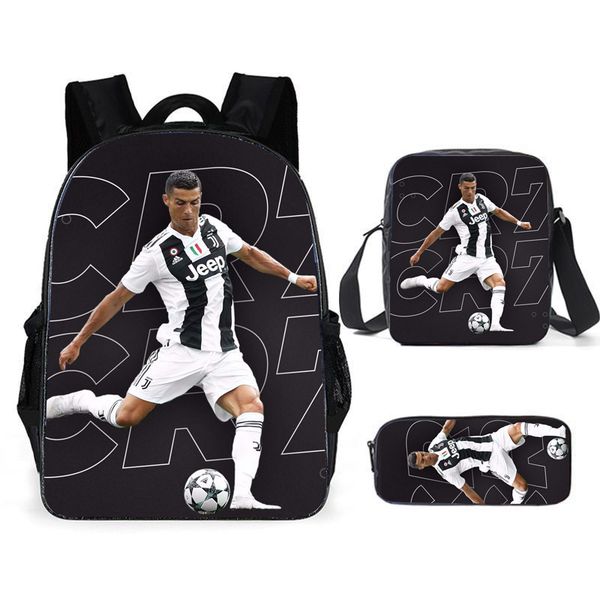 Bag, Lunch Box And Pencil Case - 3 Piece image