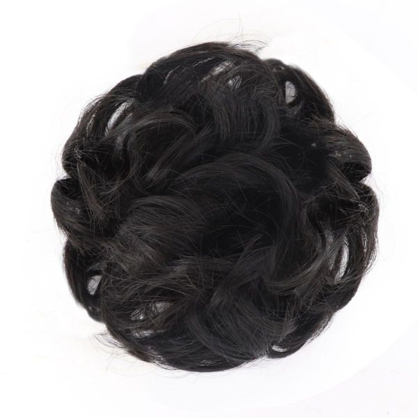 Synthetic Hair Bun Extensions Chignon Donut Updo Hair Pieces