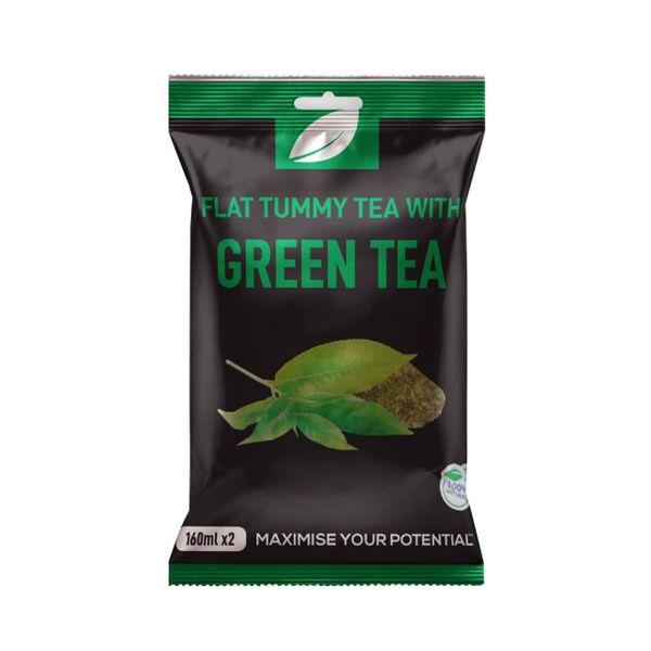 Flat Tummy with Green Tea