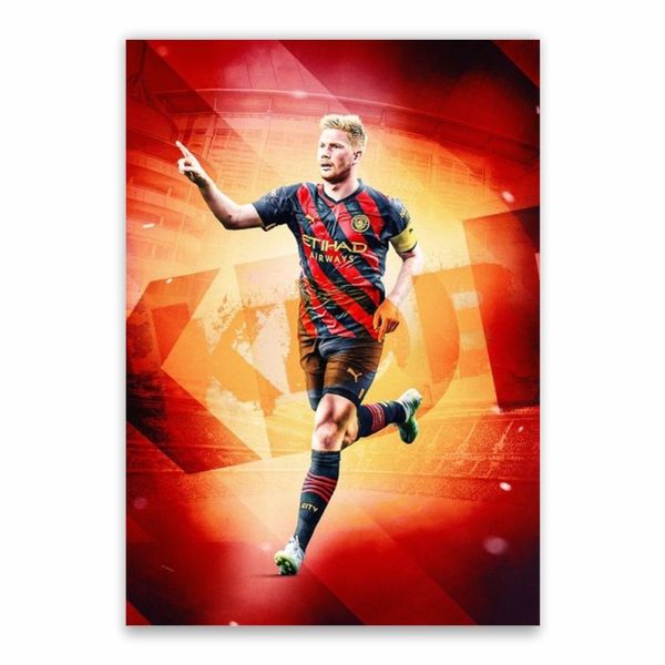 Kevin De Bruyne Away Kit Poster - A1