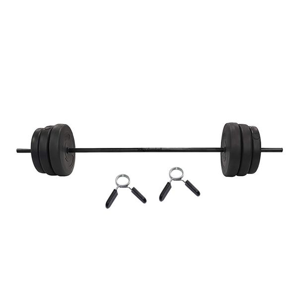 50kg Home Gym Dumbbell Set With 6 Plates And 2 Lock Weight Clips