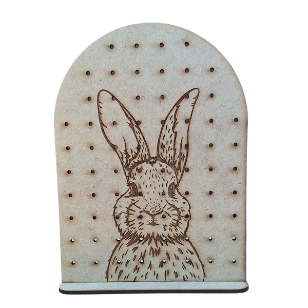 Bunny Earring Stand: Display for 37 Pairs - 16x19cm