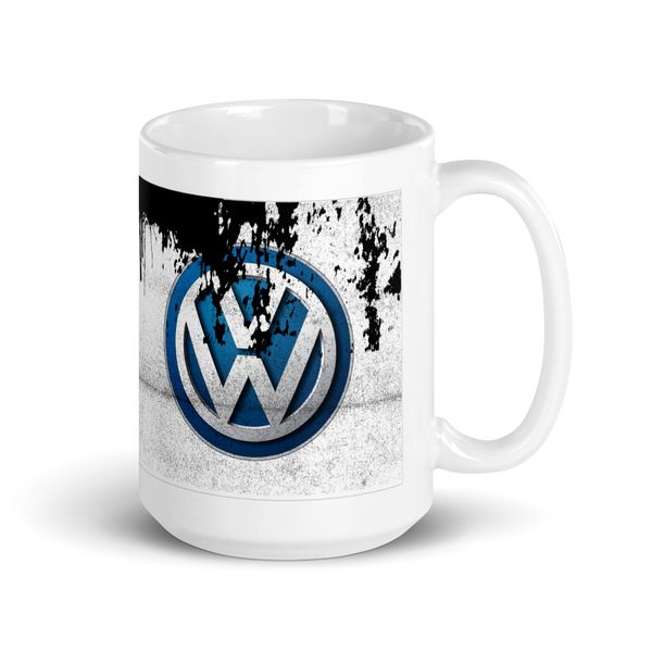 Imaging Architects Volkwagen Oil White Glossy Mug 15oz