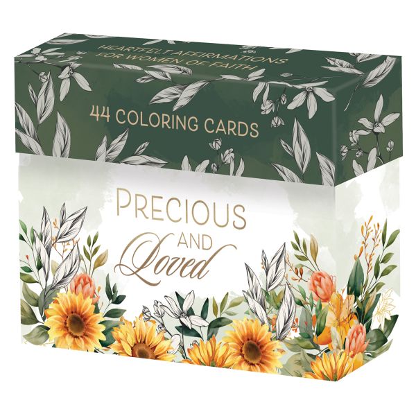 Coloring Boxed Cards - Precious and Loved