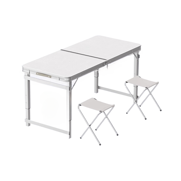 Folding Outdoor Table Set - 5s Quick Open, Perfect for Backyard Picnics