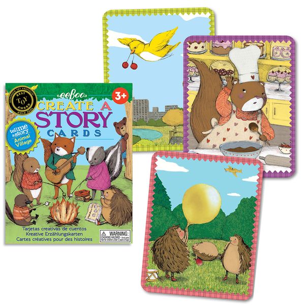 eeBoo Sequencing &amp; Communication Story Cards: Animal Village