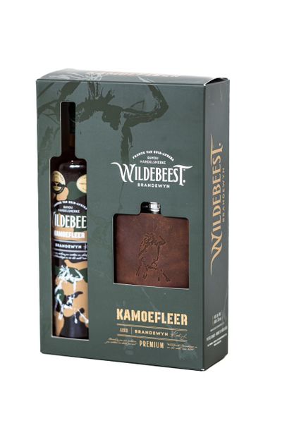 Wildebeest Brandewyn Kamoefleer Gift Pack