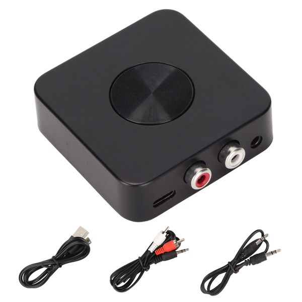 Bluetooth Sound Receiver Transmitter HiFi 3.5mm AUX RCA Input for TV Car