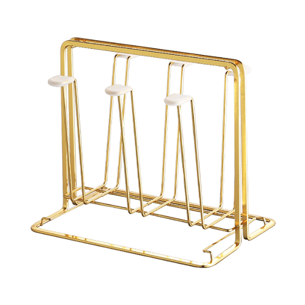 Cup Drying Rack Stand Organizer Non-Slip Holder with Handle and 6 Hooks