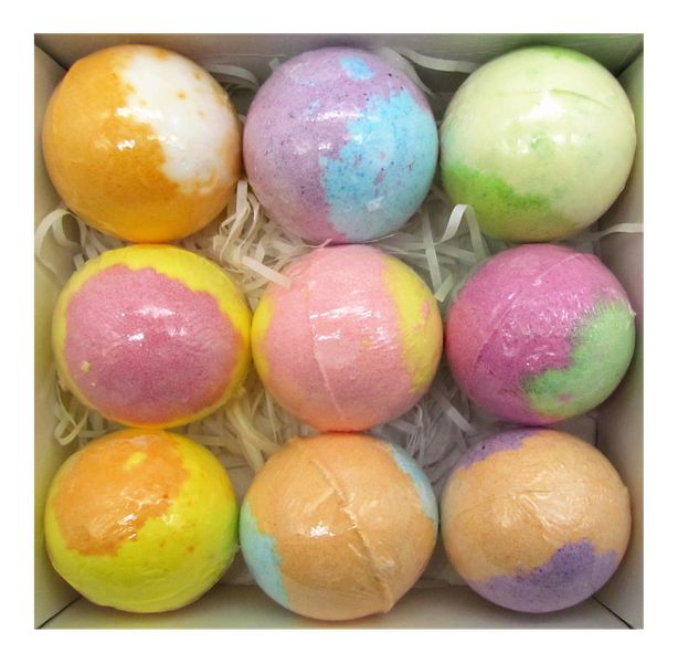 Romantic Bath Bombs - Set of 9 Pieces (3.5 OZ x 9 Pieces)