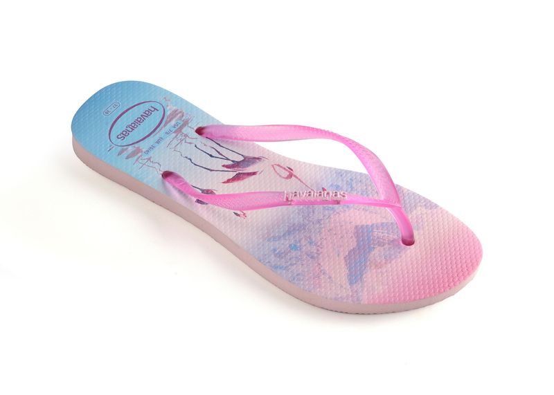 Havaianas Slim Paisage Crystal Rose / Shocking Pink