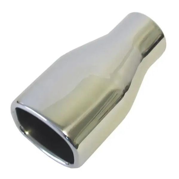 Chrome Exhaust Tail Piece - 58mm Inlet