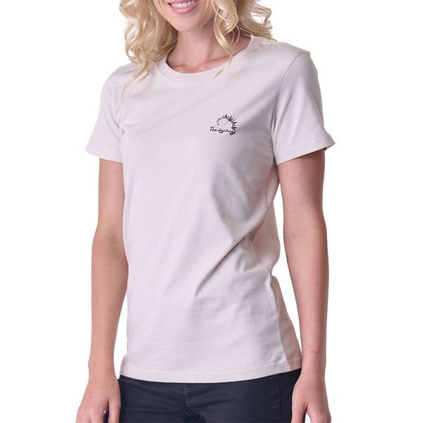 Hedgehogs-Ladies-Hit Crew Ss Tee-Bone