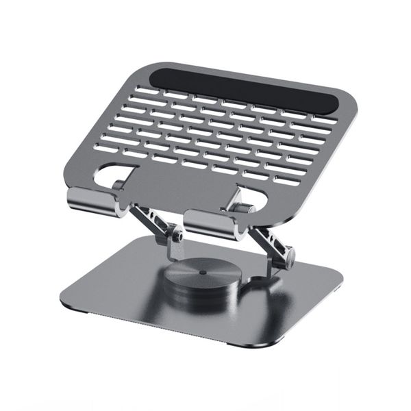 Aluminum alloy Adjustable &amp; Foldable Laptop Stand -Minimalist Style