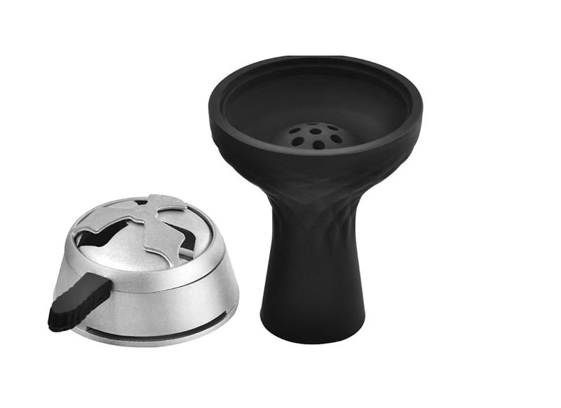 Silicone Hookah Bowl + Charcoal Holder Shisha Heat