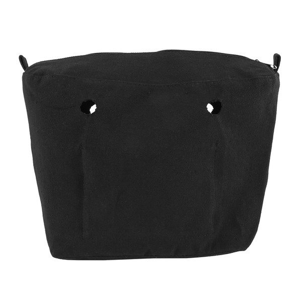 Two Size Waterproof Solid Canvas Pocket Black Mini