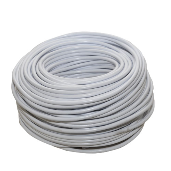 3 Core Cable 100m x 1mm - White