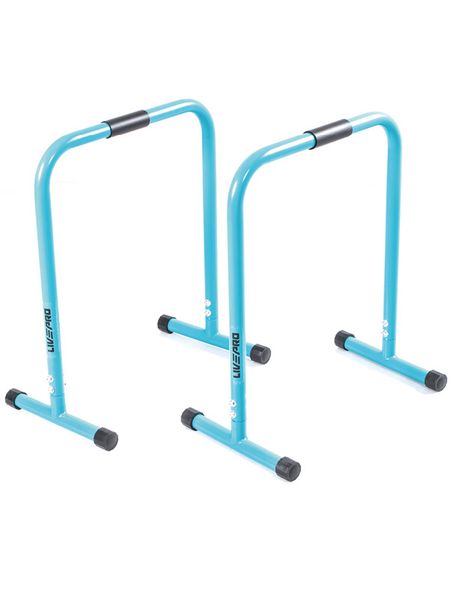 Livepro Steel Parallettes Equilizer Bars - 150kg Weight Capacity