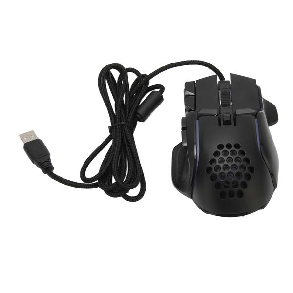 RGB gaming mouse 12800 DPI wired 10 buttons 13 backlight modes