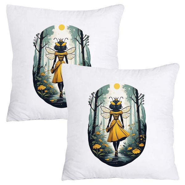 Scatter Cushion Cover Set - Bee Queen