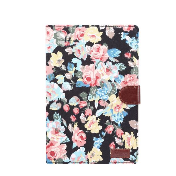 Flower Faux Leather Flip Case for Samsung Galaxy TAB S6 Lite
