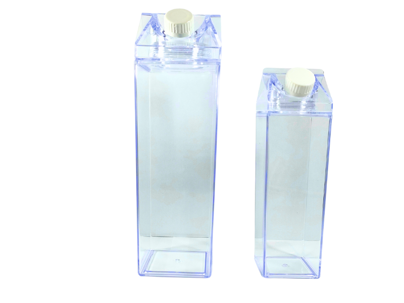 Milk Water Carton Transparent Plastic Bottle 1000ml and 500ml | Shop