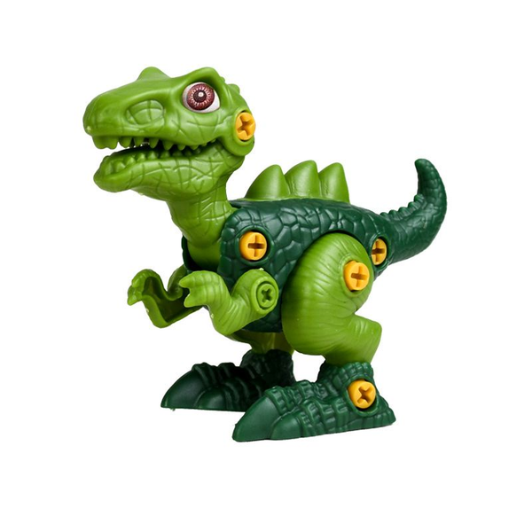 Velociraptor Dinosaur STEM Build Toy with 18 Pieces and Screwdriver