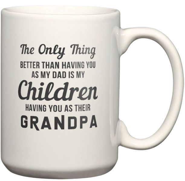 Dad Grandpa Birthday Christmas Father's Day Gift Magic Coffee Mug
