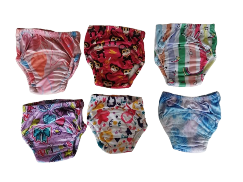 Toddler Potty Training Reusable Pants 6 Pack - Bohemian