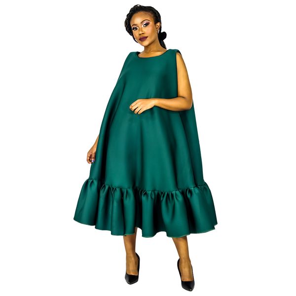 Africa Fashion House Kundai Green Den Dress
