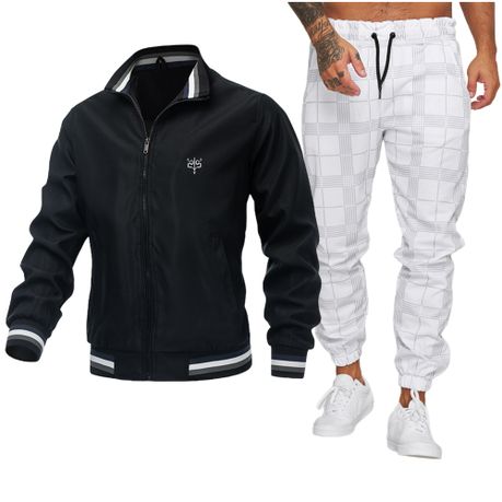 Mens windbreaker sweatpants on sale