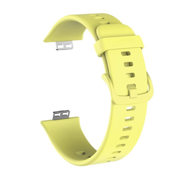 Silicone Strap for Huawei Fit Watch-Yellow