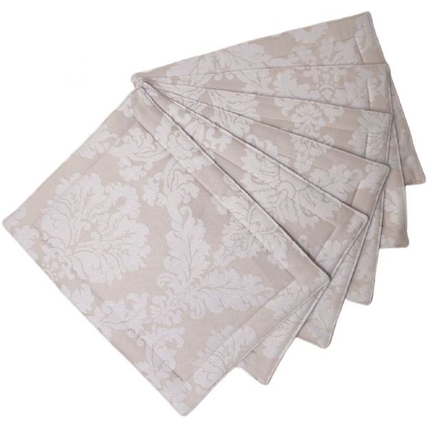 DSA French Damask Placemat Pack of 6