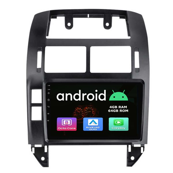 High Spec VW Polo 2003 to 2009 Bujwa Android Navigation Radio with Carplay