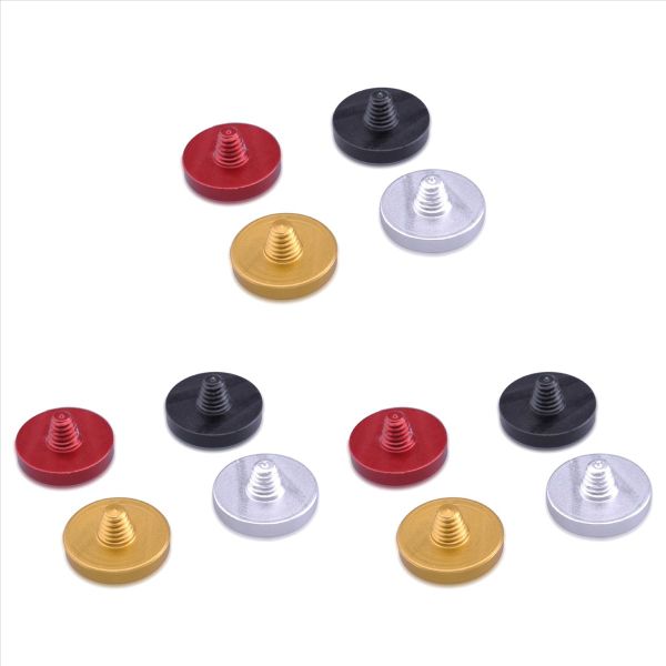 4Pcs 10Mm Diameter Concave Camera Metal Release Button For Fuji X100