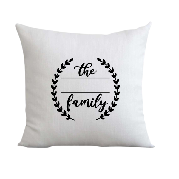 The Family - Christmas Birthday Gift Throw Pillow
