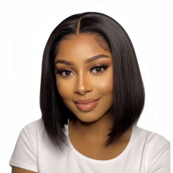 Eligababy 10 inch Straight Bob Wig 2-Pack