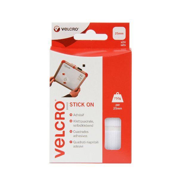 Velcro - Standard Stick on Squares