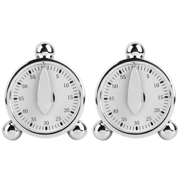 60 Minutes Kitchen Mechanical Timer Cooking Reminders Alarm Clock