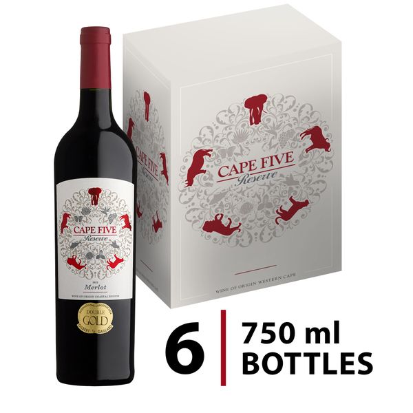 Stellenview - Cape Five Reserve Merlot 2022 6 x 750ml