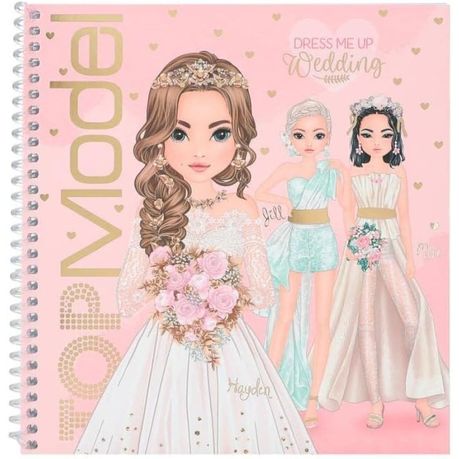 Top Model Dress Me Up Colouring Book With Colouring Pencils & Pen, Shop  Today. Get it Tomorrow!