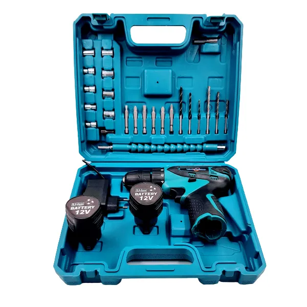 Cordless Rechargeable Lithium-Ion Drill and Screwdriver Set