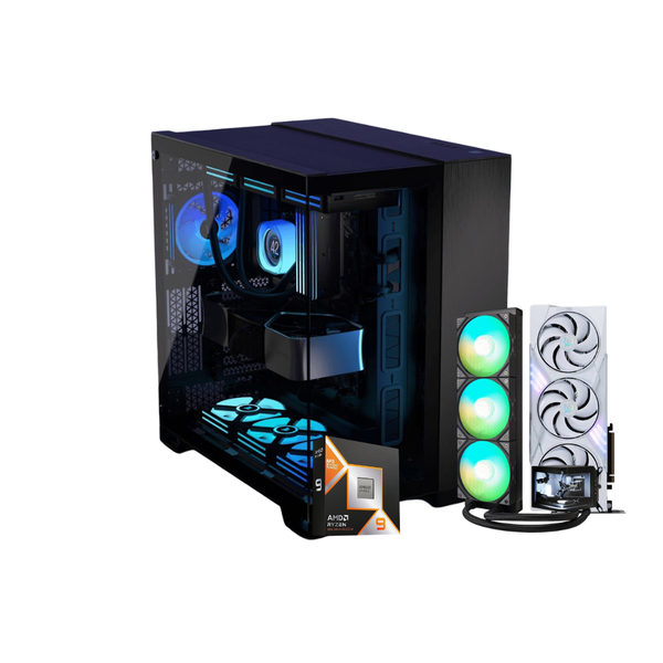 (RS PreBuilt) Liquid Cooled RTX 5080 Ryzen 9 9950X3D 32GB/2TB W11P "V