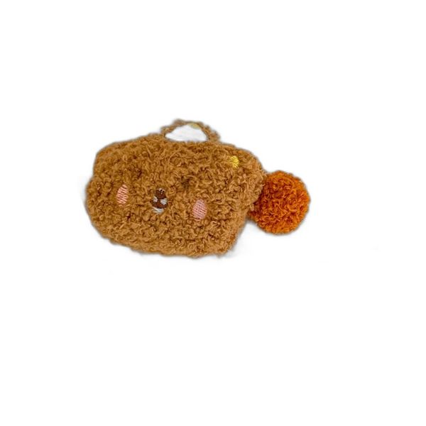 Button Bow Duckbill Hairpin for Women