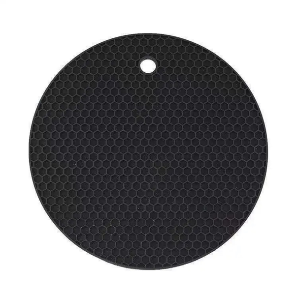 Silicone Heat-Resistant Honeycomb Trivet - Non-Slip - Washable - Pot Holder